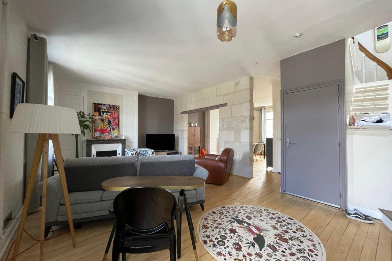 Superb Duplex Near The Halles De Tours Apartment Bagian luar foto