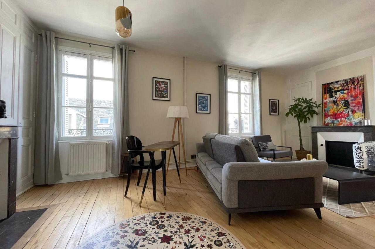 Superb Duplex Near The Halles De Tours Apartment Bagian luar foto