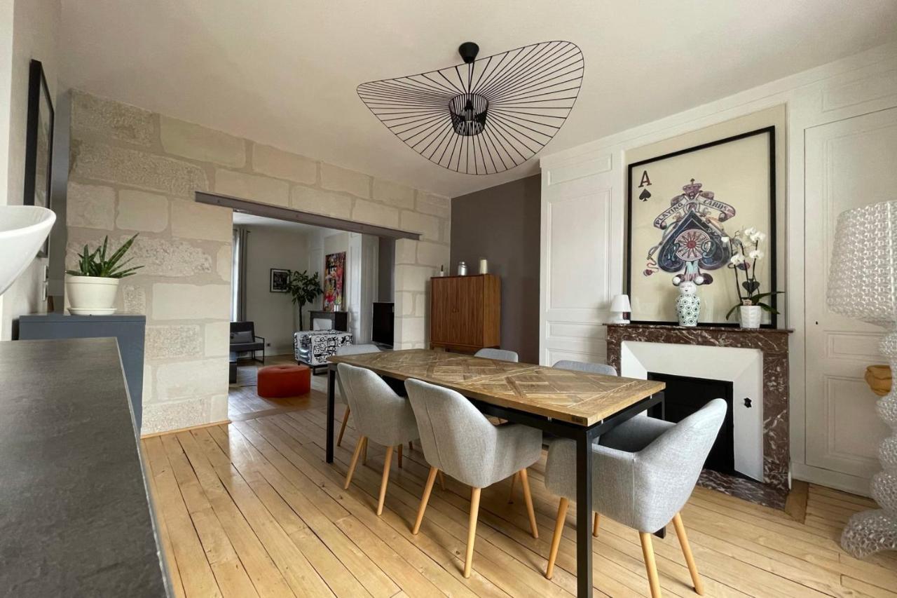 Superb Duplex Near The Halles De Tours Apartment Bagian luar foto
