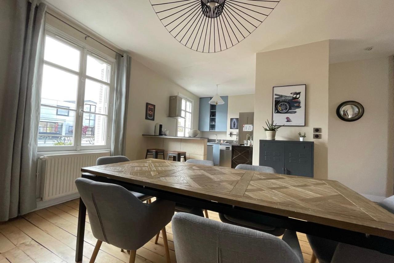 Superb Duplex Near The Halles De Tours Apartment Bagian luar foto